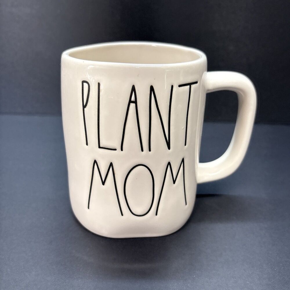 Rae Dunn Ceramic Plant Mom Coffee /Tea Mug Artisan Collection by Magenta